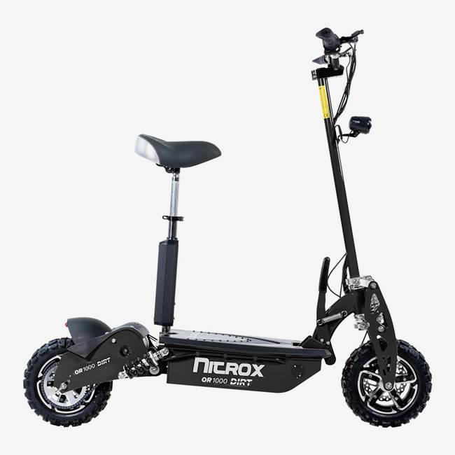 Nitrox Elscooter Nitrox OR1000 Dirt - Svart