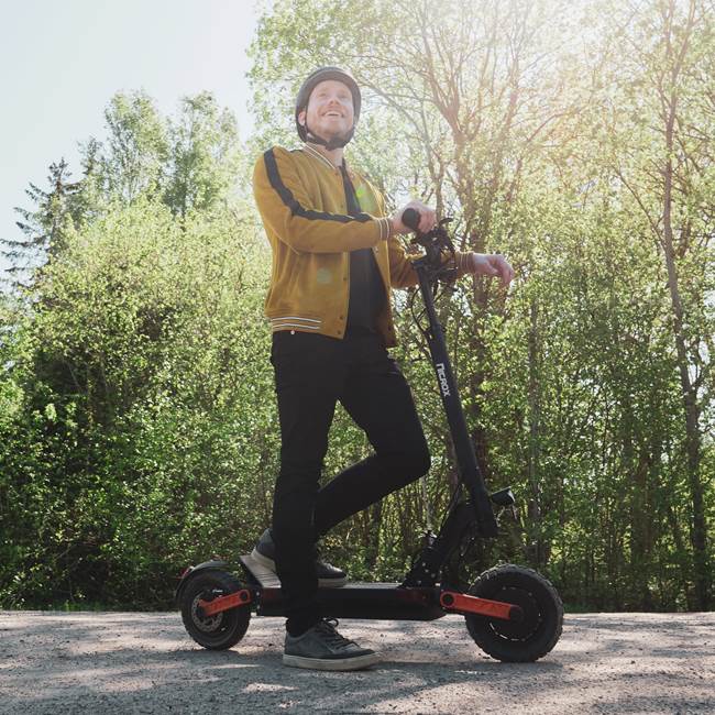 Nitrox Elscooter Nitrox OR2000 Joy Dirt - Svart