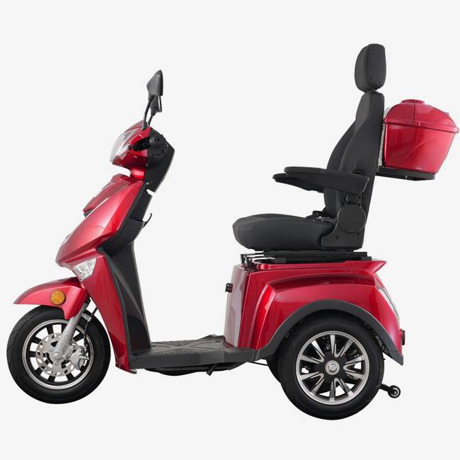 Skand Promenadscooter Skand Leijona 1300 Plus Litium - Röd