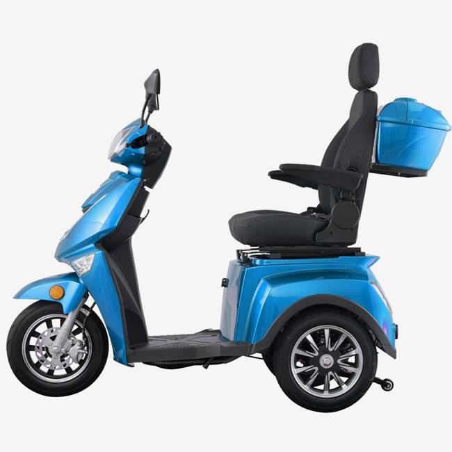 Skand Promenadscooter Skand Leijona 1300 Plus Litium - Blå