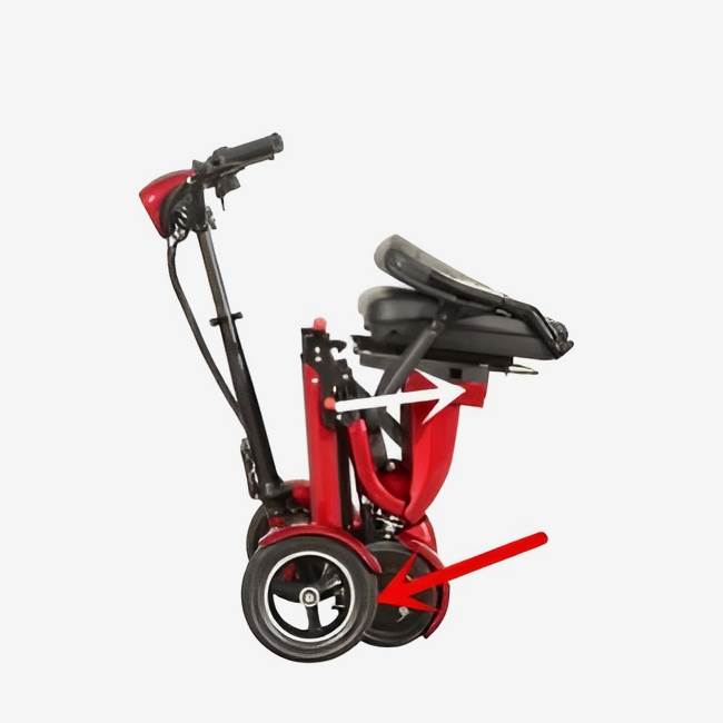 Skand Promenadscooter Skand Leijona 900 - Blå
