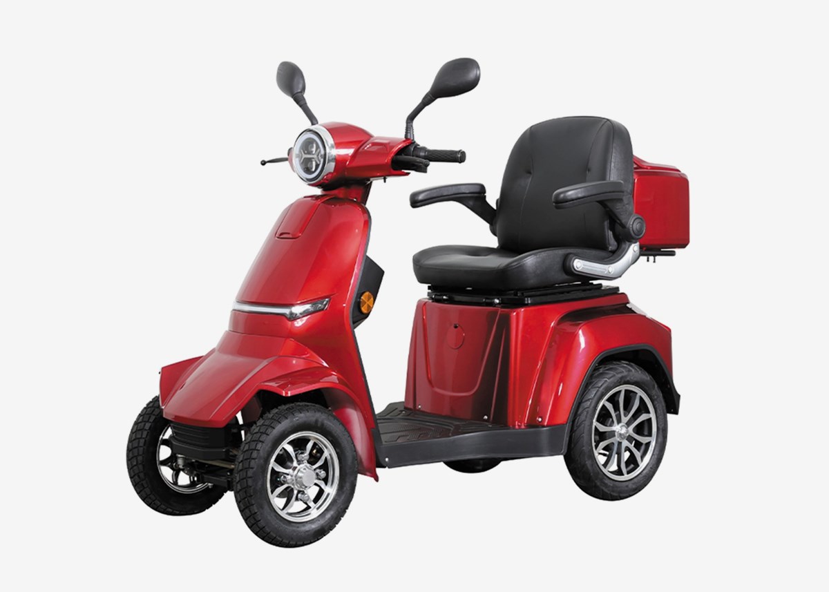 Skand Promenadscooter Skand Leijona 1450 MDR - Röd