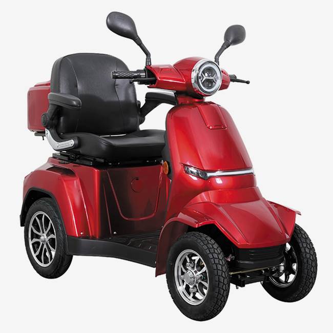 Skand Promenadscooter Skand Leijona 1450 MDR - Röd