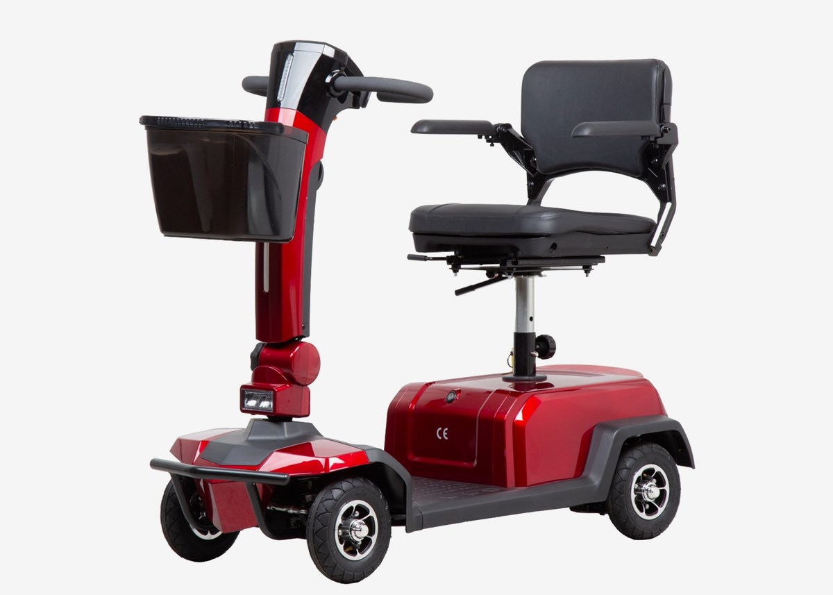 Skand Promenadscooter Skand Leijona 800 MDR - röd