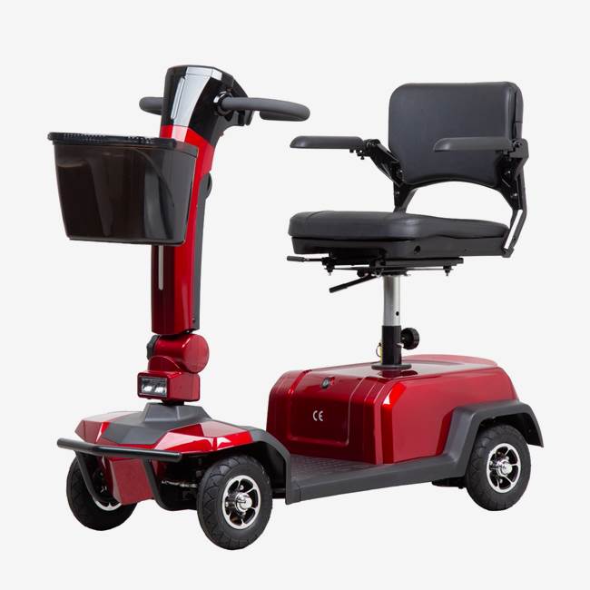 Skand Promenadscooter Skand Leijona 800 MDR - röd
