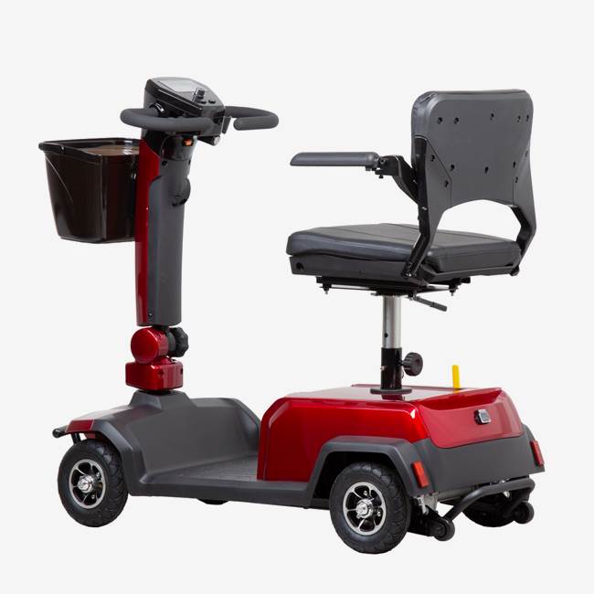Skand Promenadscooter Skand Leijona 800 MDR - röd