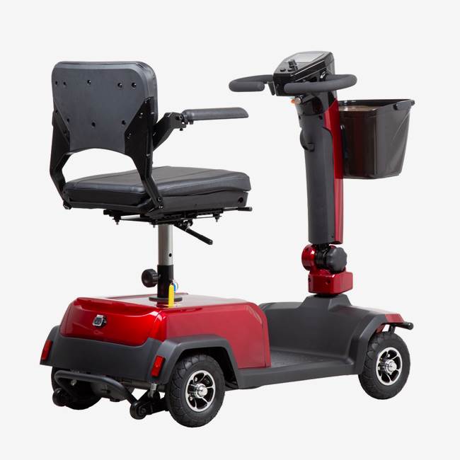 Skand Promenadscooter Skand Leijona 800 MDR - röd