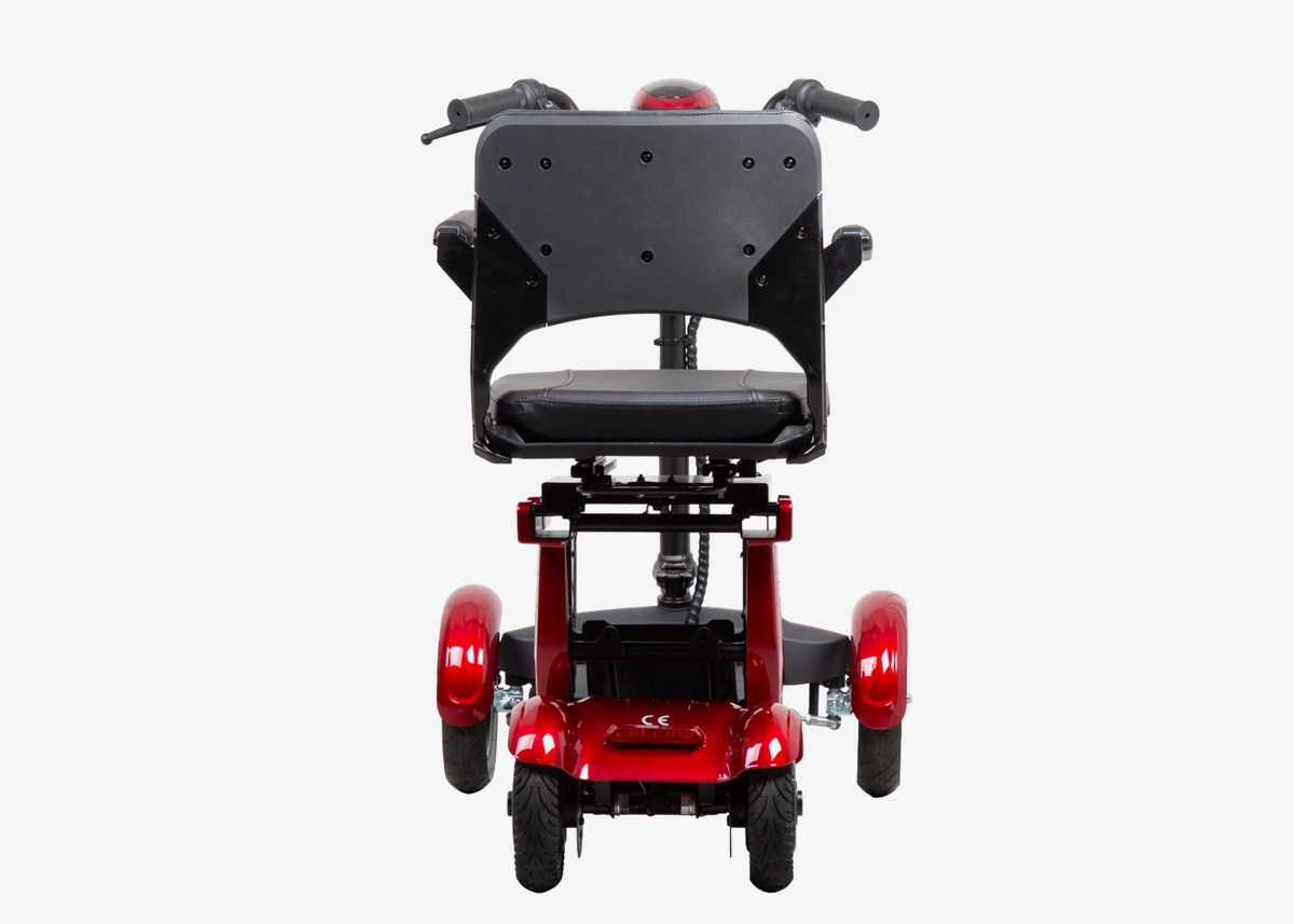 Rull - Promenadscooter Skand Leijona 900 MDR - Röd