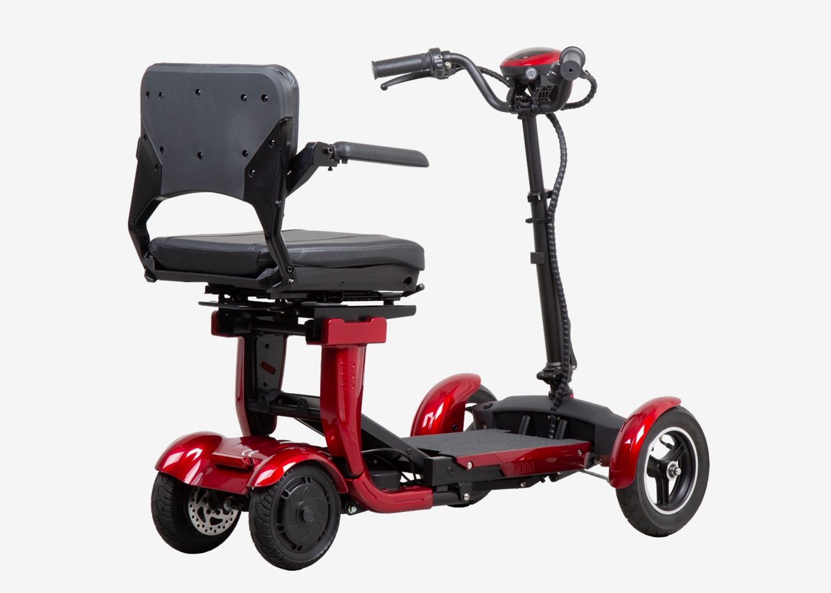Rull - Promenadscooter Skand Leijona 900 MDR - Röd