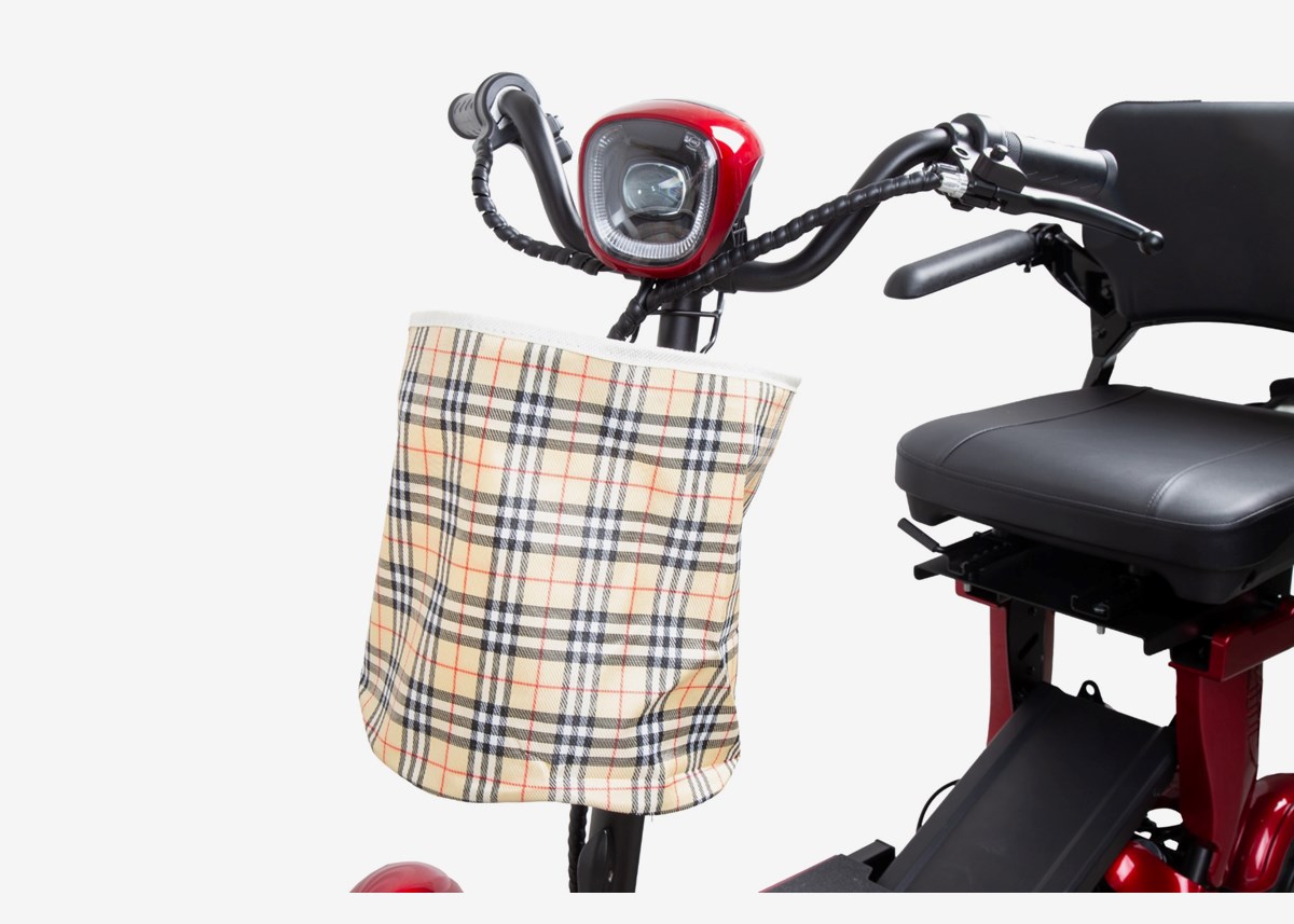 Rull - Promenadscooter Skand Leijona 900 MDR - Röd