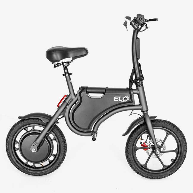 ELO Elscooter ELO Mobility Fold 450W 16 tum Ihopfällbar utan Pedaler 25 km/h