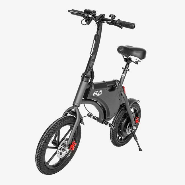 ELO Elscooter ELO Mobility Fold 450W 16 tum Ihopfällbar utan Pedaler 25 km/h
