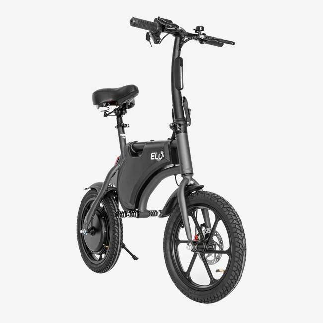 ELO Mobility Fold 450W 16-tommers sammenleggbar elektrisk scooter uten pedaler 25 km/t