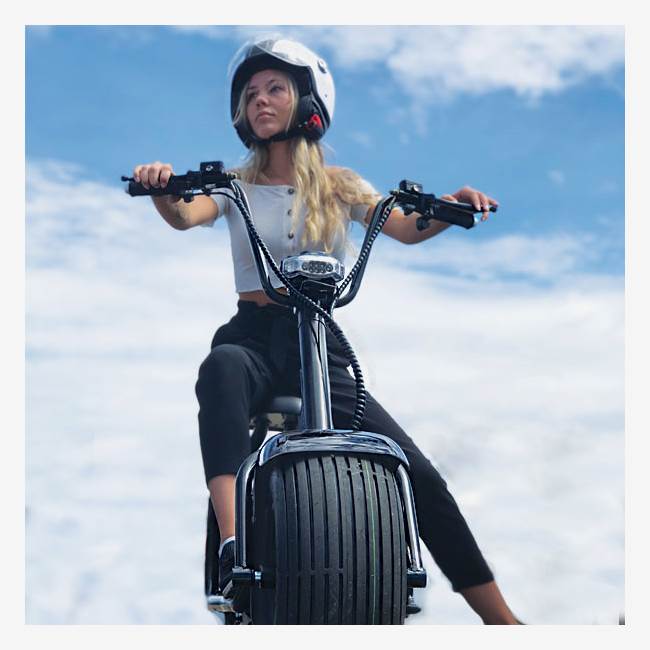 X-Pro Sähköskootteri X-Pro Fatboy 1500W 40 km/h Musta