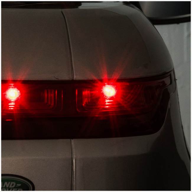 X-Pro Elbil för barn Range Rover Evoque 12V – fjärrkontroll, 3–5 km/h, maxvikt 30 kg – Svart