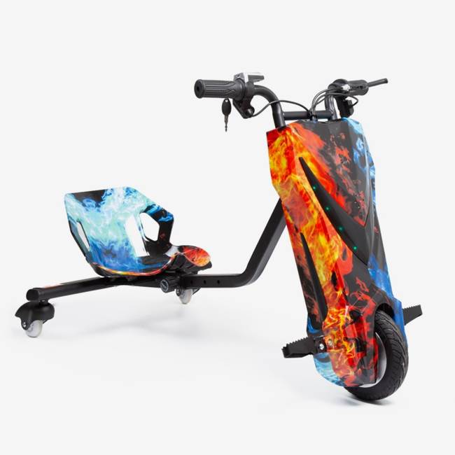 X-Pro Drifttrike X-Pro Vortex 250W (ild/is) | LED og Bluetooth