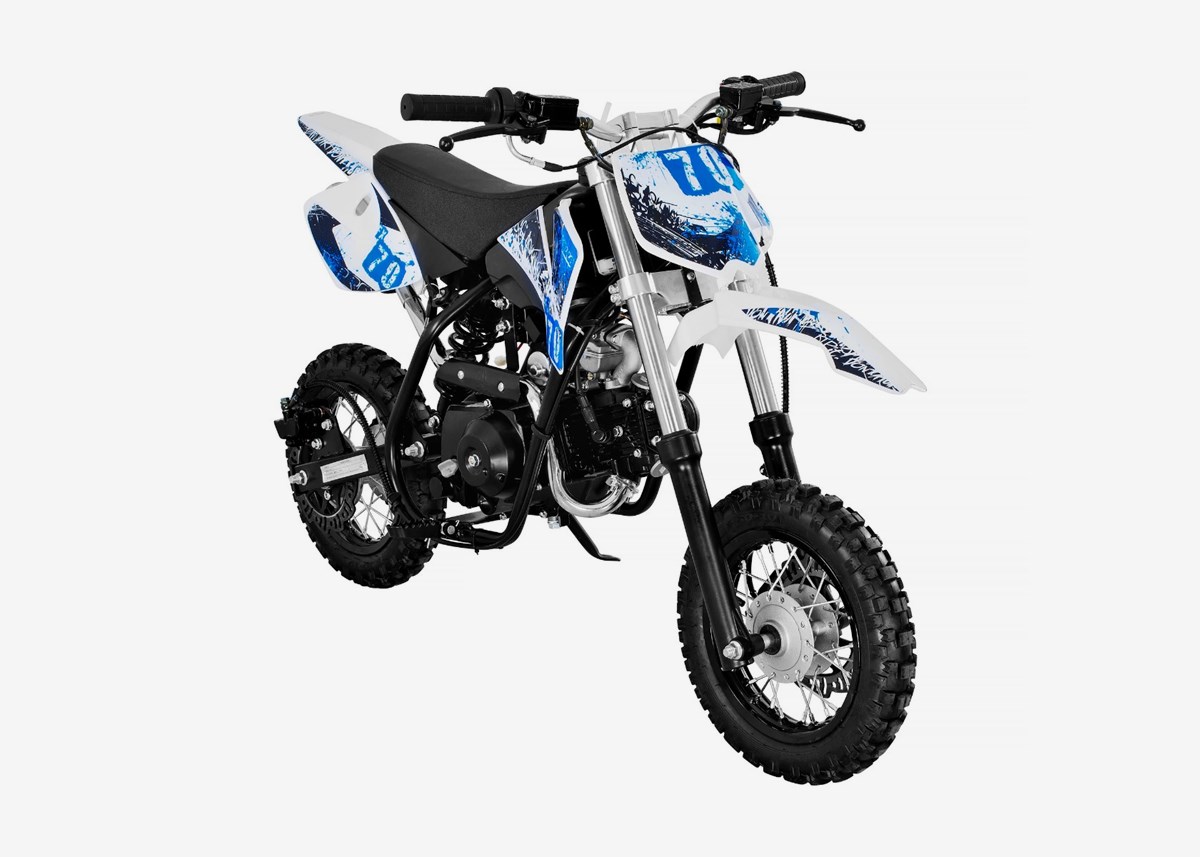 X-Pro Dirtbike X-Pro FX 70cc 10" 55 km/t - Blå