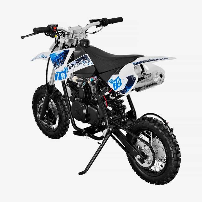X-Pro Dirtbike X-Pro FX 70cc 10" 55 km/t - Blå
