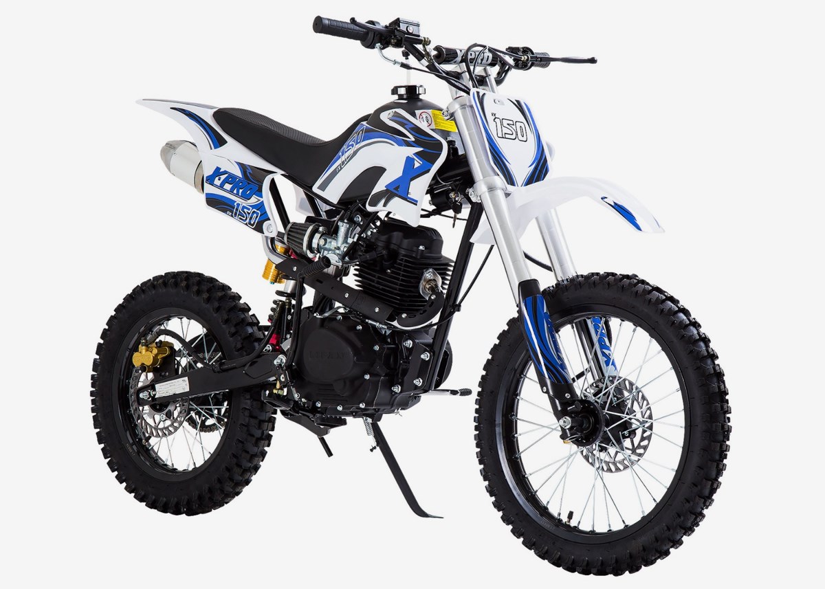X-Pro Dirtbike X-Pro FX 150cc - Blå