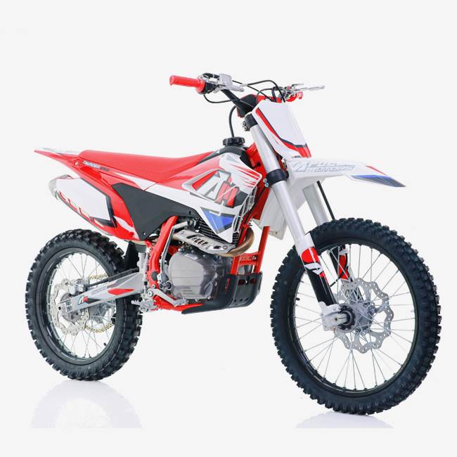 Apollo Cross Apollo Thunder 250cc 21"/18" Vit/Röd