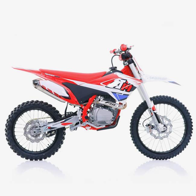 Apollo Cross Apollo Thunder 250cc 21"/18" Vit/Röd