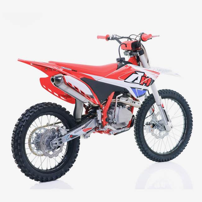 Apollo Cross Apollo Thunder 250cc 21"/18" Vit/Röd