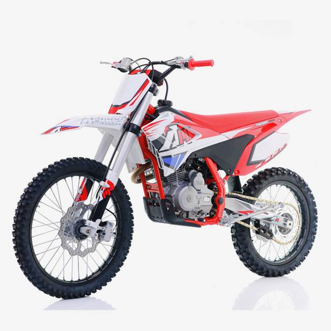 Apollo Cross Apollo Thunder 250cc 21"/18" Vit/Röd