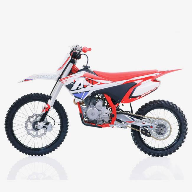 Apollo Cross Apollo Thunder 250cc 21"/18" Vit/Röd