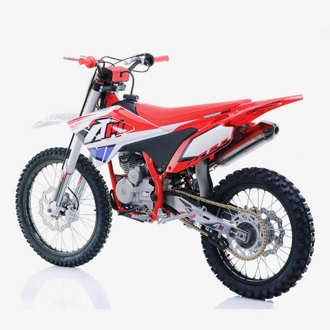 Apollo Cross Apollo Thunder 250cc 21"/18" Vit/Röd