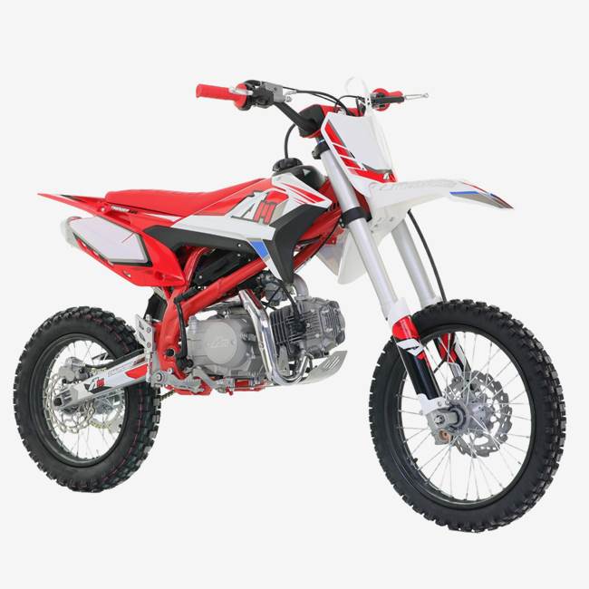 Apollo Cross Apollo Thunder 125cc 17"/14" Röd/vit