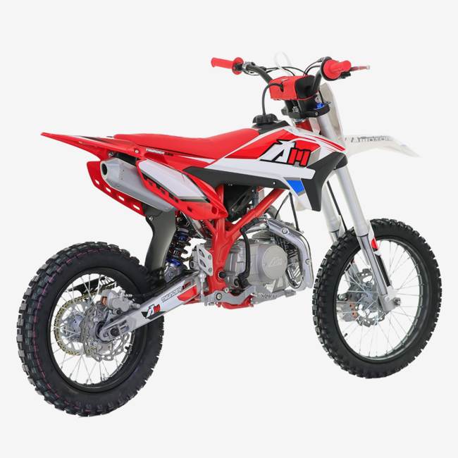 Apollo Cross Apollo Thunder 125cc 17"/14" Röd/vit