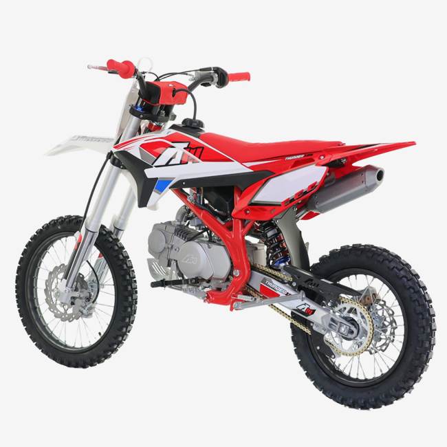 Apollo Cross Apollo Thunder 125cc 17"/14" Röd/vit