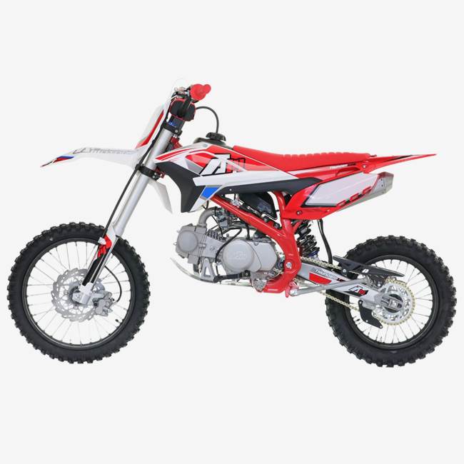 Apollo Cross Apollo Thunder 125cc 17"/14" Röd/vit