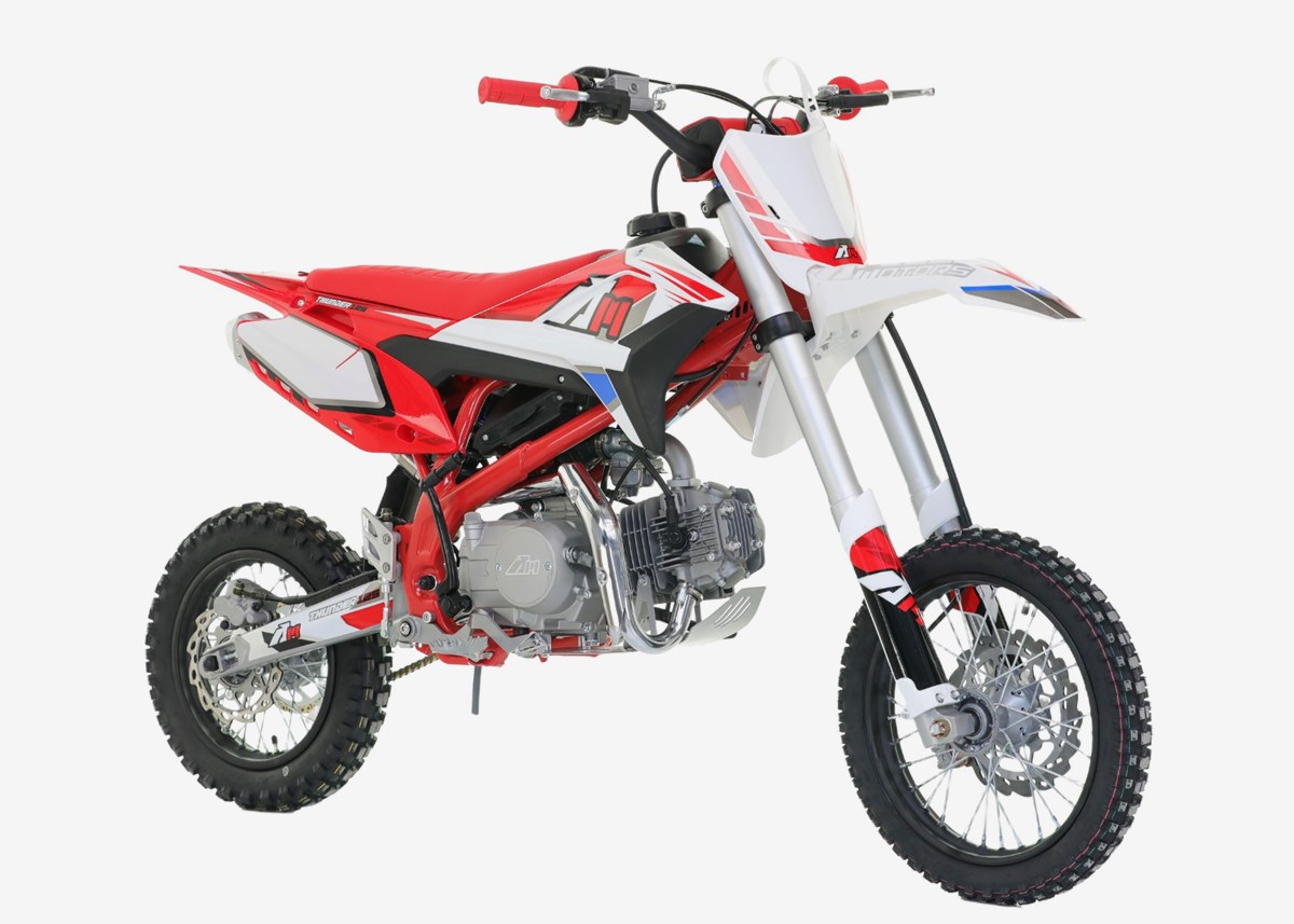 Apollo Thunder 125cc 14/12 Röd/vit