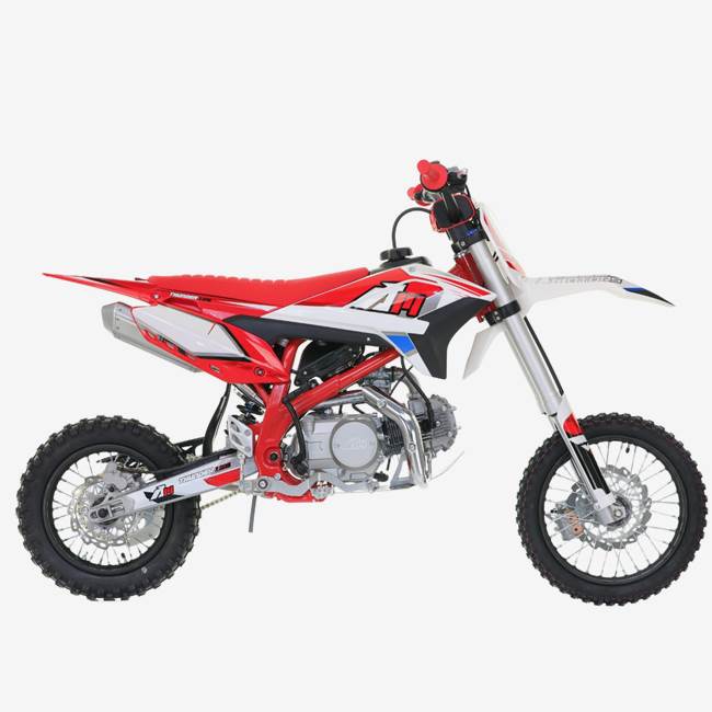 Apollo Thunder 125cc 14/12 Röd/vit