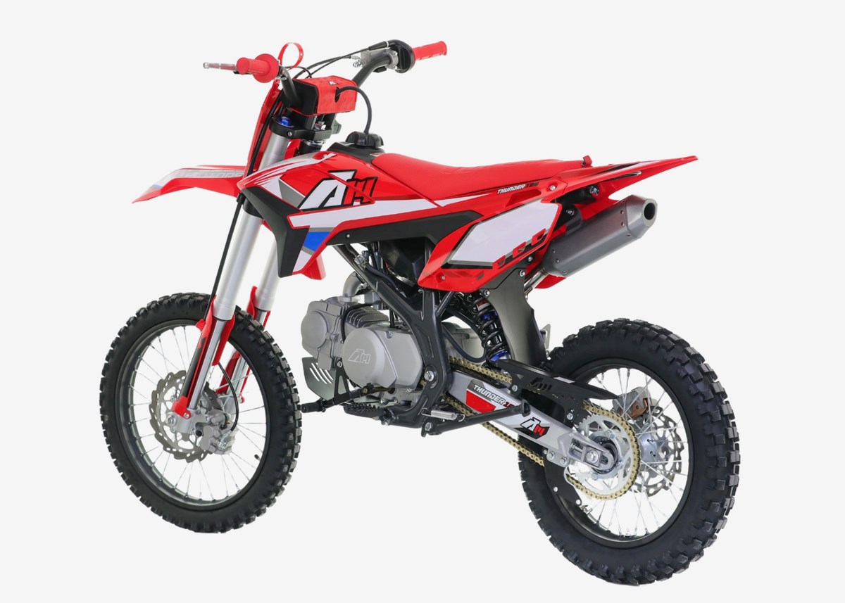 Apolo Cross Ruller - Apollo Thunder 125cc 17/14 Svart/rød