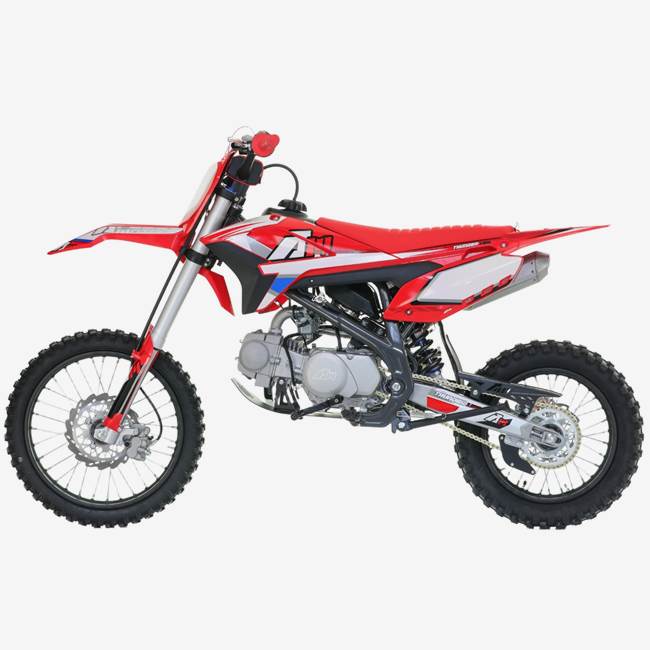 Apollo Cross Apollo Thunder 125cc 17"/14" svart/röd