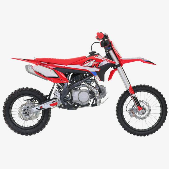 Apollo Cross Apollo Thunder 125cc 17"/14" svart/röd