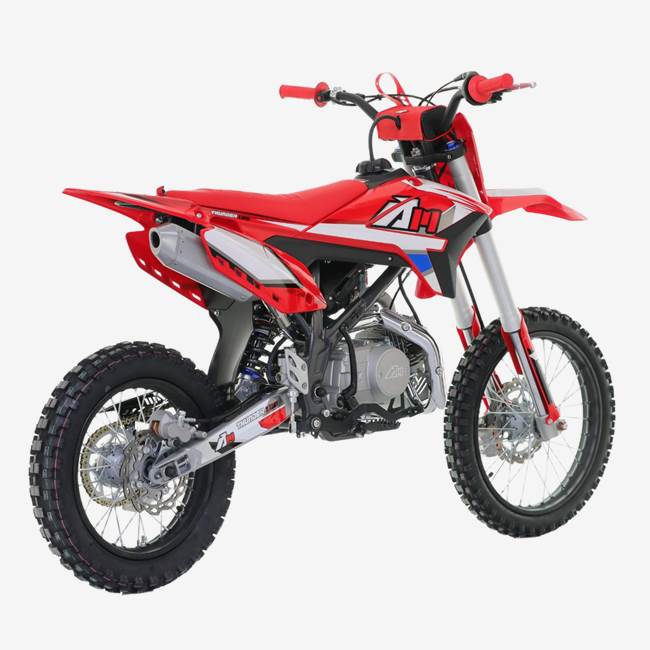 Apollo Cross Apollo Thunder 125cc 17"/14" svart/röd