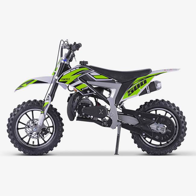 X-Pro Mini Dirtbike X-Pro Powerfly 49cc Grønn - 40 km/t