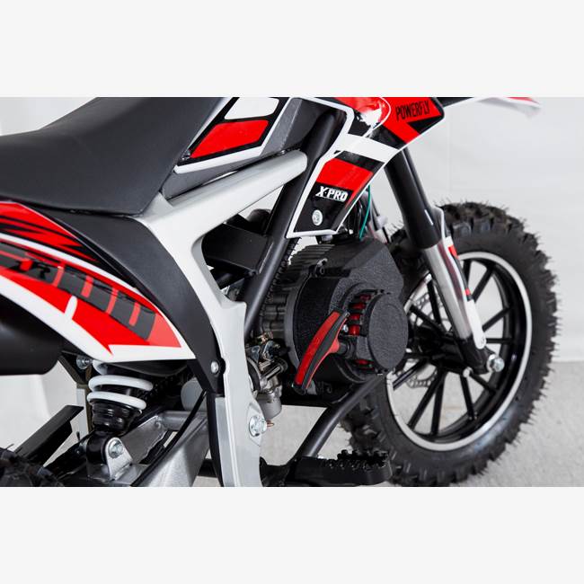 X-Pro Mini Dirtbike X-Pro Powerfly 49cc Rød - 40 km/t