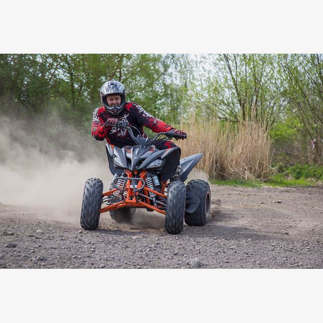 Viarelli Fyrhjuling Viarelli Agrezza ATV 250cc med back - 90 km/h
