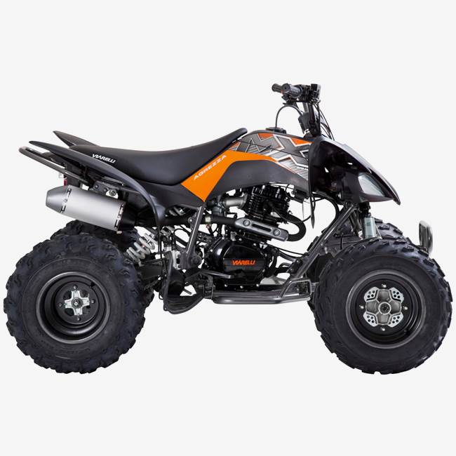 Viarelli Fyrhjuling Viarelli Agrezza ATV 250cc med back - 90 km/h