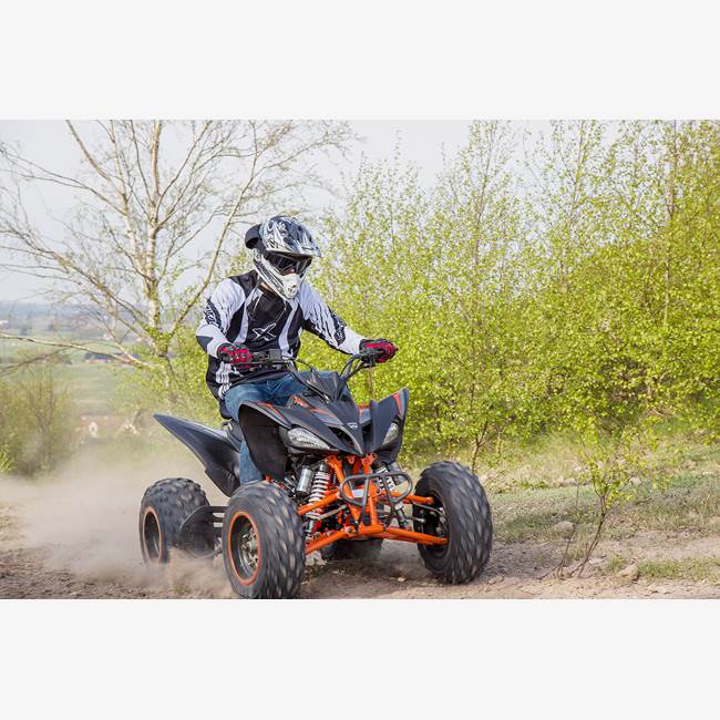 Viarelli Fyrhjuling Viarelli Agrezza ATV 250cc med back - 90 km/h