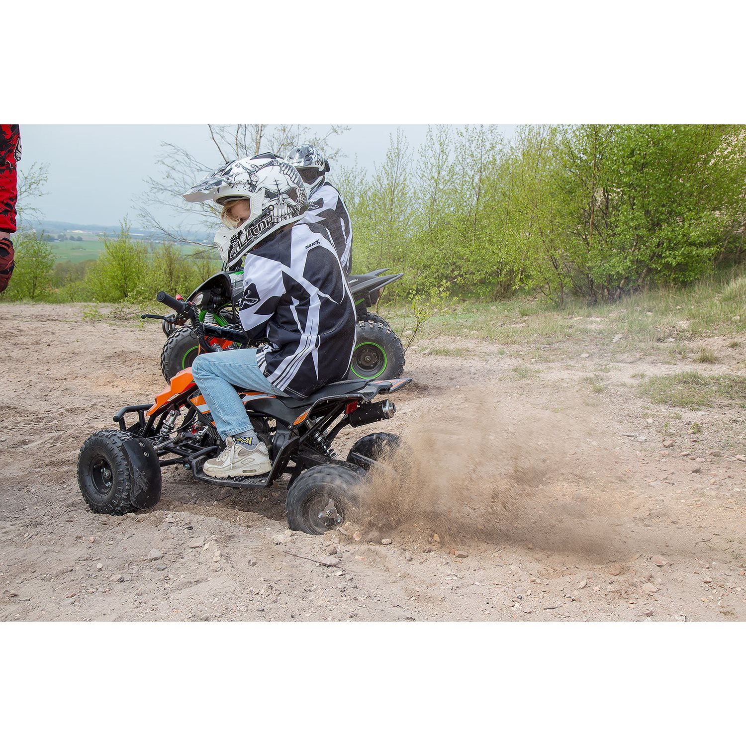 Ruller - Mini ATV X-Pro Scorpio 49cc - Orange