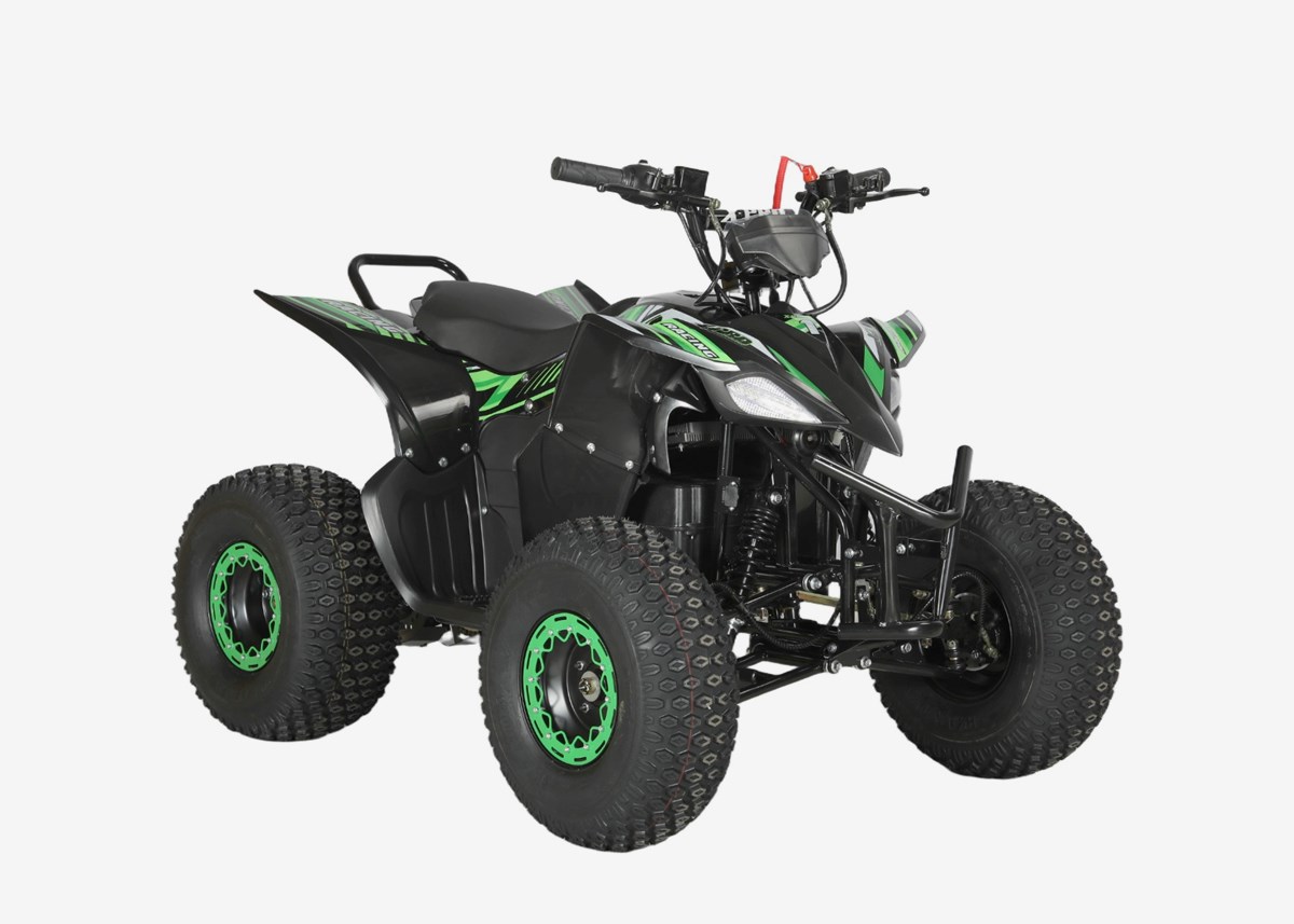 X-Pro eTrail Electric ATV 1500W - Sort/Grøn