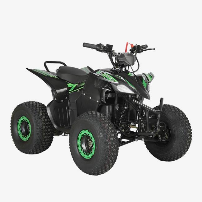 X-Pro eTrail Electric ATV 1500W - Sort/Grøn