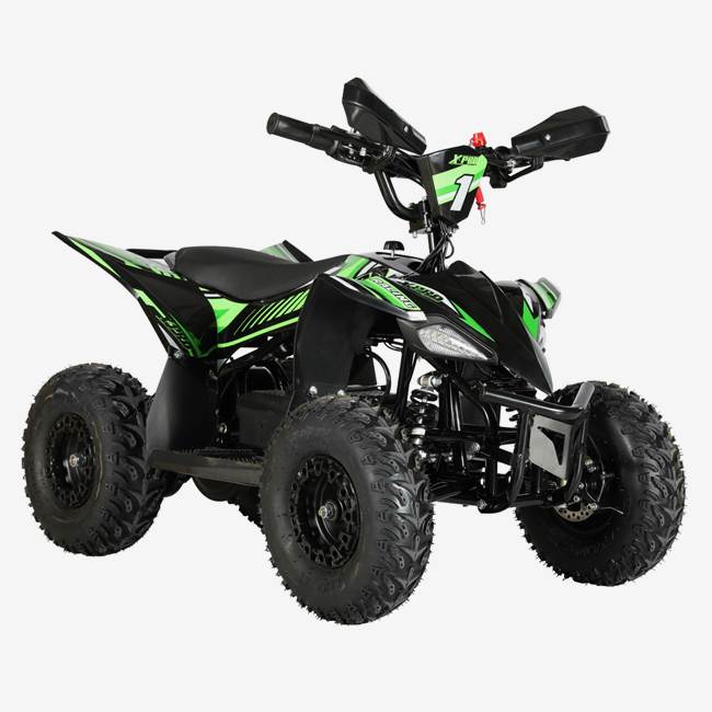 X-Pro eMud Electric ATV 1000W - Svart/Grön