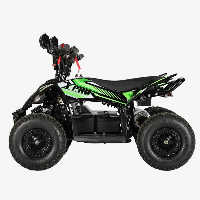 X-Pro eMud Electric ATV 1000W - Svart/Grön