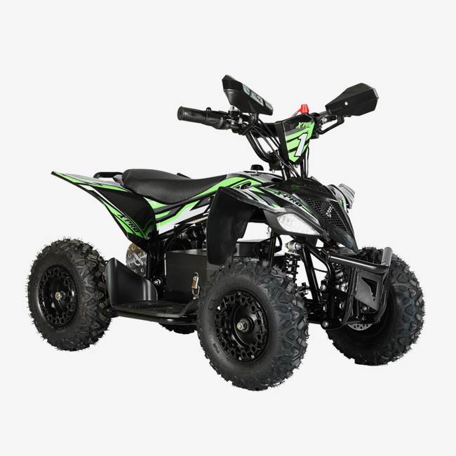 X-Pro Minivolt Elektrisk ATV 500W - Sort/Grøn